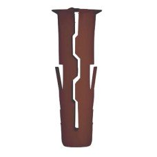 Rawlplug UNO Wall Plug - 7 x 30mm - Brown - Pack of 96