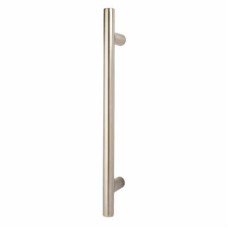 Exel 19mm T-Bar Door Pull Handle - Bolt Fix - 229mm Centres - Satin Stainless Steel