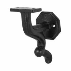 Olde Forge Handrail Bracket - 70mm Projection - Antique Black Iron Olde Forge Handrail Bracket - 70mm Projection - Antique Black Iron
