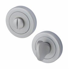 Hampstead Bathroom Turn & Release - 48mm Diameter - Satin Chrome