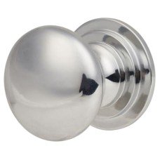 Exel Victorian Turned Round Cabinet Knob - 25mm Diameter - Polished Chrome Exel Victorian Turned Round Cabinet Knob - 25mm Diameter - Polished Chrome