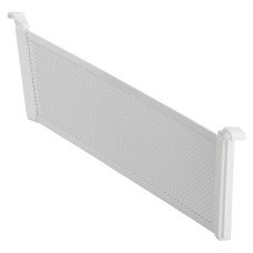 elfa Top Track System - Click In Shallow Mesh Drawer Dividers - 431 x 80mm - White - Pack of 2