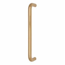 Hampstead 19mm D-Bar Door Pull Handle - Bolt Fix - 305mm Centres - PVD Brass