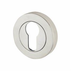 Excel Escutcheon - 52mm Diameter - Euro - Polished Chrome