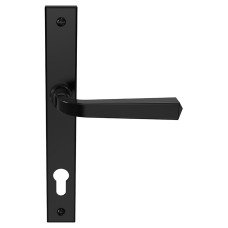 Mila Heritage uPVC Multipoint Door Handle - 92mm c/c - Matt Black