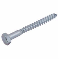 Coach Screw - M12 x 100mm - Zinc Plated - Pack of 4