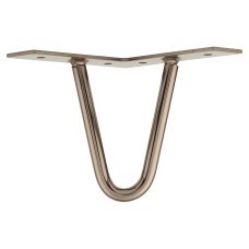 Rothley Hairpin Leg - 2 Pin - 100mm Height - Gun Metal