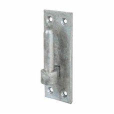 Heavy Duty Hook On Plate - 19mm Pin - Galvanised - Pair