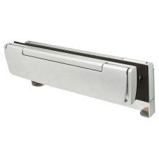 Arrone AR708HS TS008 Security Letter Plate - 310 x 21mm - Satin Chrome