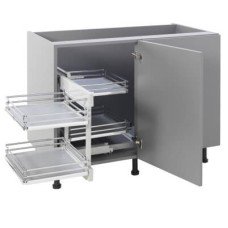 Kitchen Cabinet Storage Blind Corner Optimiser Plus - Fits to Cabinet Width 1000mm