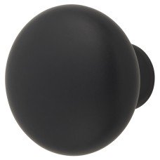 Alexander & Wilks Wade Round Cabinet Knob - 32mm Diameter - Matt Black Alexander & Wilks Wade Round Cabinet Knob - 32mm Diameter - Matt Black