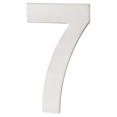 Hampstead 100mm Concealed Screw Fix Door Numeral - 7 - Polished Stainless Steel Hampstead 100mm Concealed Screw Fix Door Numeral - 7 - Polished Stainless Steel