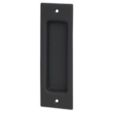Olde Forge Flush Handle - 165 x 53mm - Matt Black Olde Forge Flush Handle - 165 x 53mm - Matt Black