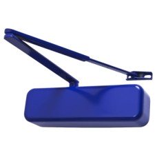 Hoppe AR3500 Fire Door Closer - Power Size 2-4 - Push/Pull - Cobalt Blue & Matching Arm