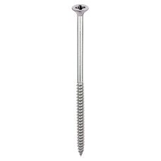 TIMCO Classic Pozi Countersunk Wood Screws - 6.0 x 130mm - A2 Stainless Steel - Pack of 100