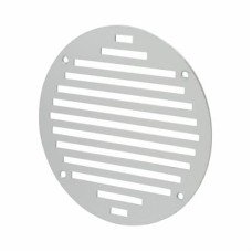 Exel Circular Slotted Vent - 152 x 152mm - 6212mm² Free Air Flow - Satin Aluminium