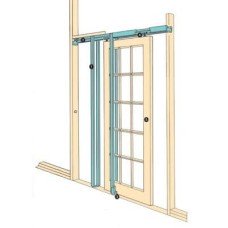 Coburn Hideaway Pocket Door Kit - 115-120mm Finished Wall Thickness - 915 x 2040mm Door Size