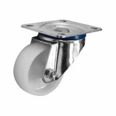 Coldene Heavy Duty Industrial Castor - Swivel - 100kg Max Weight - 100mm Diameter - White