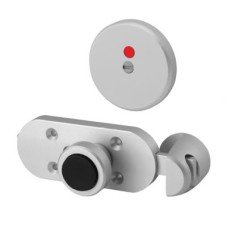 Premier Cubicle Indicator Bolt - 12-13mm Panels - Satin Anodised Aluminium