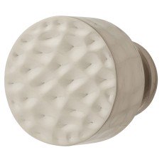 Hampstead Kendal Hammered Round Cabinet Knob - 30mm Diameter - Satin Nickel Hampstead Kendal Hammered Round Cabinet Knob - 30mm Diameter - Satin Nickel