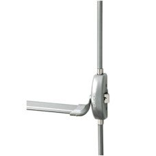 Exidor 513B-B/AD Single Door 3 Point Panic Bolt with Pullman Latches - Metal Door