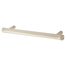 Exel Filton 11mm T-Bar Cabinet Pull Handle - 128mm Centres - Satin Nickel