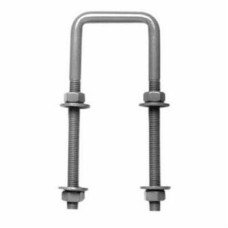 Gate Staple to Drive for Hunting Type Gate Catch - 185 x 79mm - Zinc Plated