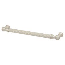 Exel Whitby Lines 10mm T-Bar Cabinet Pull Handle - 192mm Centres - Satin Nickel