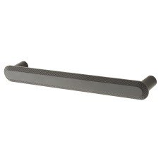 Hampstead Morley 19mm Bobbled D-Bar Cabinet Pull Handle - 160mm Centres - Matt Black
