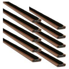 Pyroplex Fire & Smoke Intumescent Strip - FD30 - 15 x 4 x 2100mm with Brush - Brown - Pack of 50