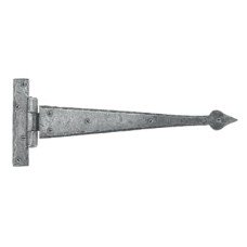 Olde Forge Arrow Head Door Tee Hinge - 165 x 100mm - Pewter