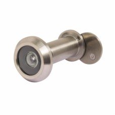 Steelworx SWE1000 180° Fire Rated Door Viewer - Door Thickness 35-55mm - Satin Stainless Steel Steelworx SWE1000 180° Fire Rated Door Viewer - Door Thickness 35-55mm - Satin Stainless Steel