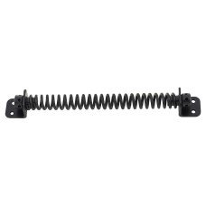 Gate Spring - 250mm Length - Black Japanned - Wooden Gates