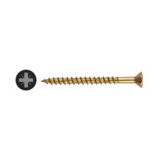 TIMCO Classic Pozi Countersunk Wood Screws - 6.0 x 45mm - Yellow Zinc - Pack of 200