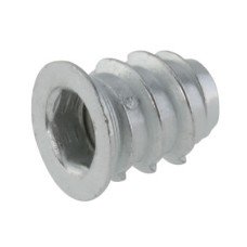 Screw In Sleeve - White Zinc - Pack of 50