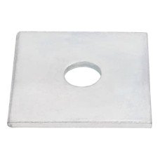 Square Plate Washer - M12 x 50mm - Zinc Plated - Pack of 8