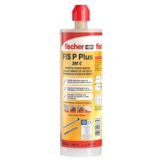 Fischer FIS P PLUS 380 C Hybrid Polyester Injection Mortar Resin - 380ml