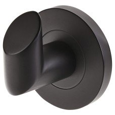 Exel Classic Robe Hook - 52mm Diameter - Matt Black