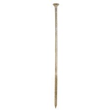 TIMCO Classic Pozi Countersunk Wood Screws - 6.0 x 200mm - Yellow Zinc - Pack of 100