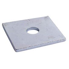 TIMCO Square Plate Washer - M10 x 50mm - Zinc Plated - Pack of 30
