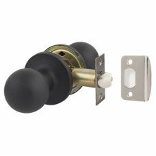 Exel Bala Hotel Mortice Door Knobset - Passage - 65mm Rose Diameter - Matt Black Exel Bala Hotel Mortice Door Knobset - Passage - 65mm Rose Diameter - Matt Black