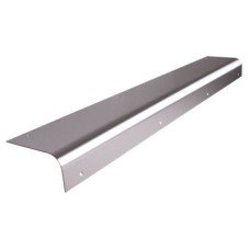 Exel Stainless Steel Round Nose Door Step - 825 x 100mm - Satin