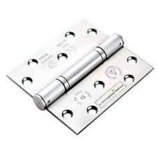 Enduro Triple Knuckle Thrust Grade 13 Butt Fire Door Hinge - 100 x 89 x 3mm - 304 Stainless - Pair