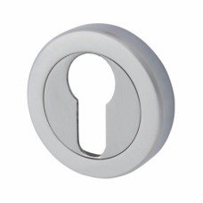 Hampstead Escutcheon - 48mm Diameter - Euro - Satin Chrome