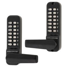Borg BL4441 External Marine Grade Easicode Pro Back to Back Push Button Code Lock - Black