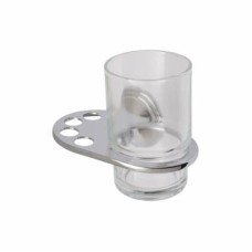 Croydex Westminster Tumbler & Holder - 193 x 120 x 105mm - Polished Chrome Croydex Westminster Tumbler & Holder - 193 x 120 x 105mm - Polished Chrome