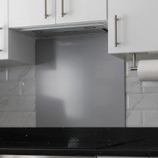 Exel Aluminium Kitchen Splashback - 600 x 750mm - Matt Traffic Grey Exel Aluminium Kitchen Splashback - 600 x 750mm - Matt Traffic Grey