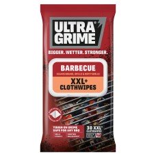UltraGrime Life XXL+ BBQ Cloth Wipes - Pack of 30