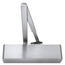 Arrone AR1500 Fire Door Closer - Power Size 2-4 - Push/Pull Mount - Satin Stainless Steel Arm/Cover