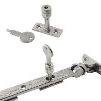 Locking Casement Window Stay Pin - Satin...